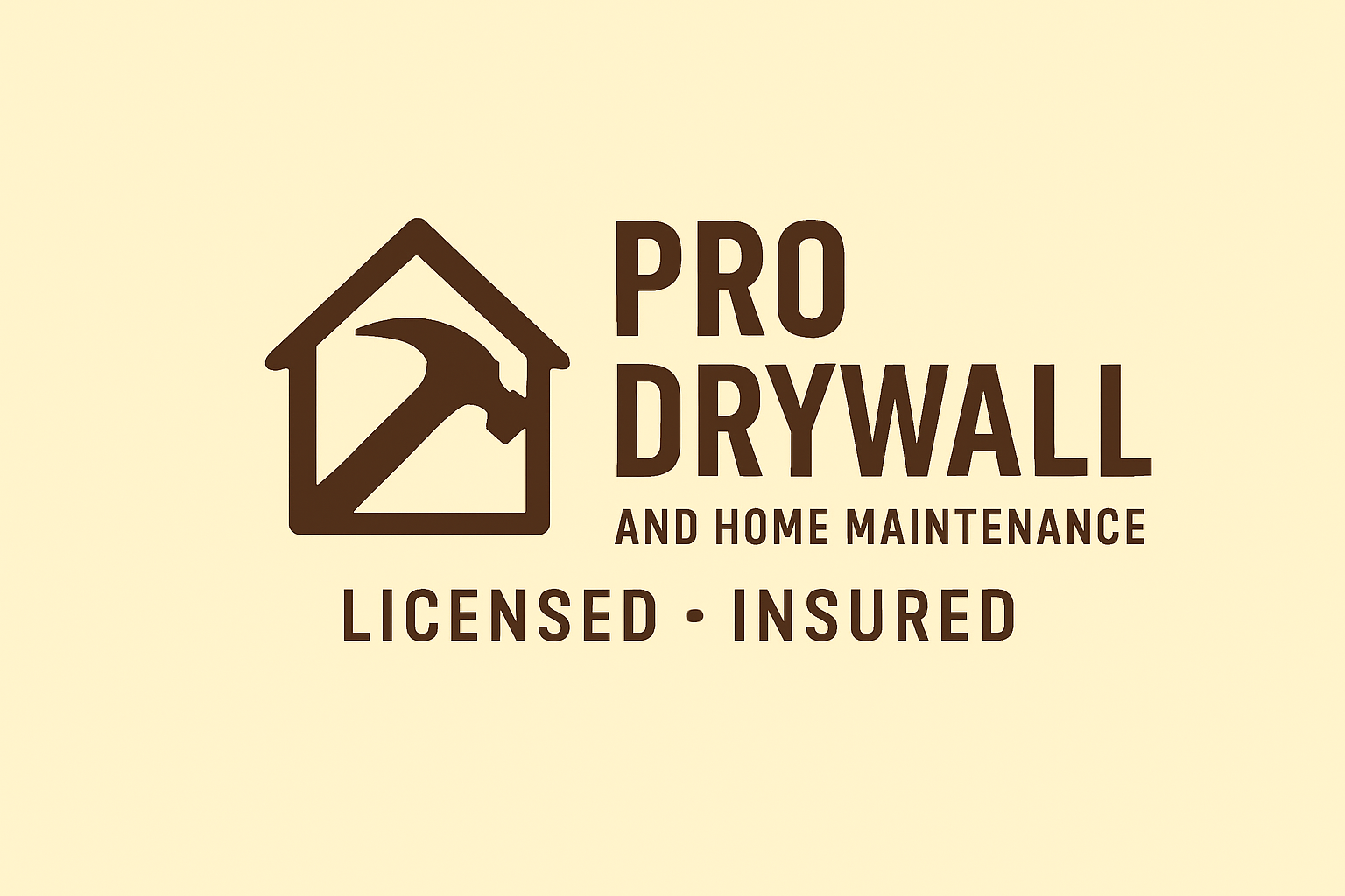 Pro Drywall and Home Maintenance logo